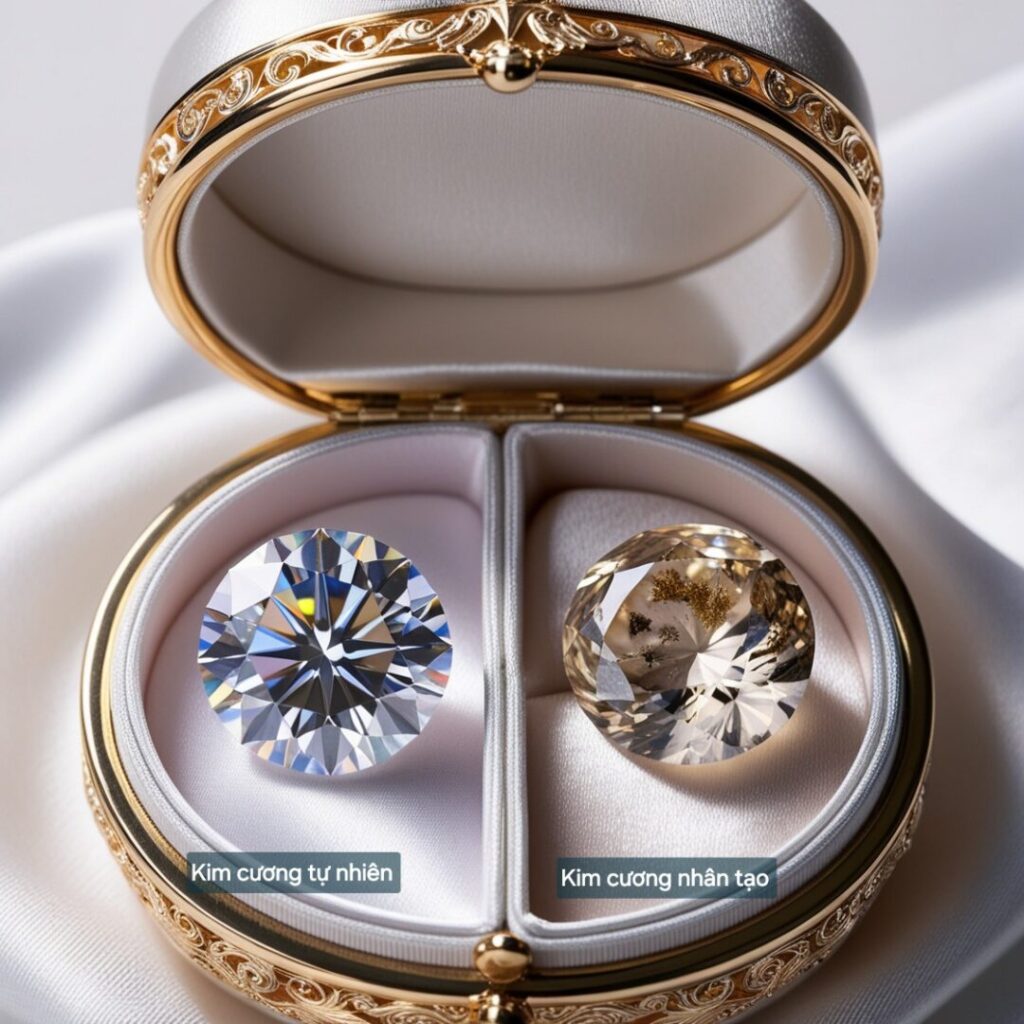 Kim cương nhân tạo là gì? Khác kim cương thiên nhiên thế nào?