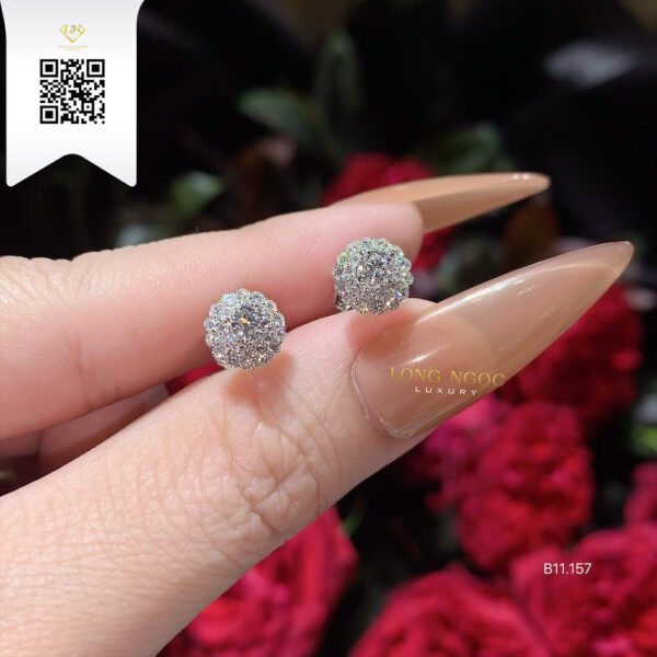 Bông Tai Kim Cương B11157 Dương Trần Daimond