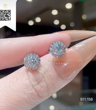Bông Tai Kim Cương B11158 Dương Trần Daimond