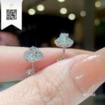 Bông Tai Kim Cương B11158 Trần Dương Daimond Long Ngọc Luxury