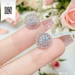 Bông Tai Kim Cương B1142 Trần Dương Daimond Long Ngọc Luxury