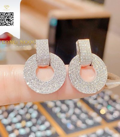 Bông Tai Kim Cương B11613 Dương Trần Daimond