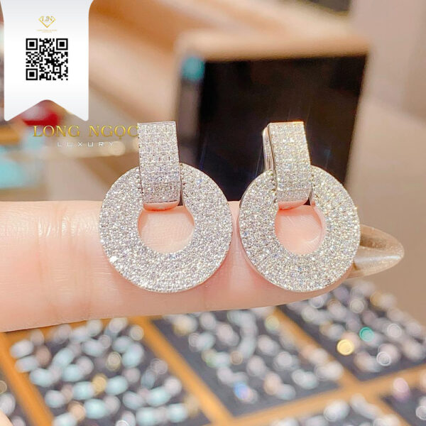 Bông Tai Kim Cương B11613 Dương Trần Daimond