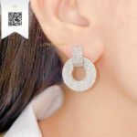 Bông Tai Kim Cương B11613 Long Ngọc luxury