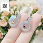 Bông Tai Kim Cương B11621 Kim Cương Giá Tốt