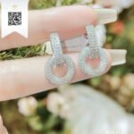 Bông Tai Kim Cương B11621 Long Ngọc luxury