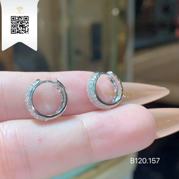 Bông Tai Kim Cương B120157 Dương Trần Daimond