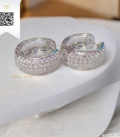 Bông Tai Kim Cương B12037 Dương Trần Daimond