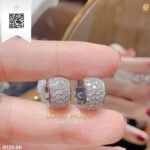 Bông Tai Kim Cương B12090 Long Ngọc luxury