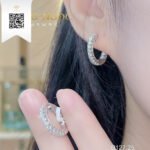 Bông Tai Kim Cương B12725 Kim Cương Giá Tốt