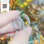 Bông Tai Kim Cương B12725 Trần Dương Daimond Long Ngọc Luxury