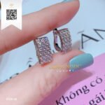 Bông Tai Kim Cương B12838 Trần Dương Daimond Long Ngọc Luxury