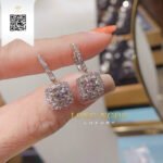 Bông Tai Kim Cương B1307 Trần Dương Daimond Long Ngọc Luxury