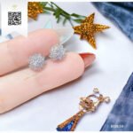 Bông Tai Kim Cương B13659 Dương Trần Daimond
