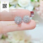 Bông Tai Kim Cương B13694 Kim Cương Giá Tốt