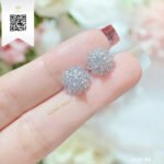 Bông Tai Kim Cương B13694 Long Ngọc luxury