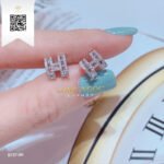 Bông Tai Kim Cương B13786 Kim Cương Giá Tốt