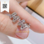 Bông Tai Kim Cương B13795 Long Ngọc luxury