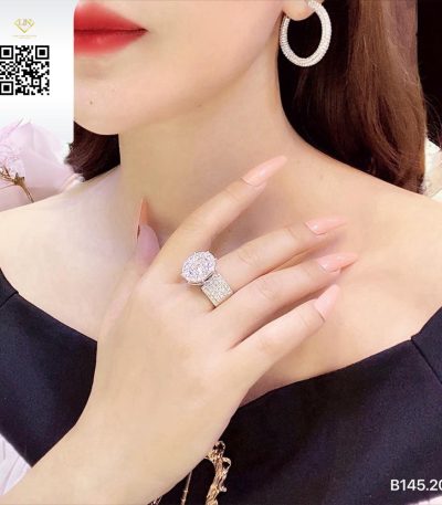 Bông Tai Kim Cương B14520 Kim Cương Giá Tốt