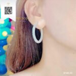 Bông Tai Kim Cương B14520 Long Ngọc luxury