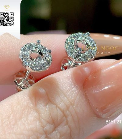 Bông Tai Kim Cương B151217 Dương Trần Daimond