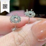 Bông Tai Kim Cương B151217 Kim Cương Giá Tốt