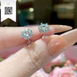 Bông Tai Kim Cương B151217 Trần Dương Daimond Long Ngọc Luxury