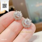 Bông Tai Kim Cương B151317 Trần Dương Daimond Long Ngọc Luxury