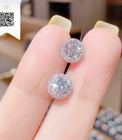 Bông Tai Kim Cương B151342 Dương Trần Daimond
