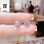 Bông Tai Kim Cương B151342 Trần Dương Daimond Long Ngọc Luxury