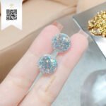Bông Tai Kim Cương B151387 Long Ngọc luxury