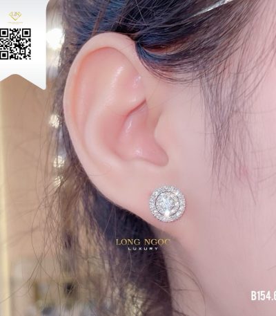 Bông Tai Kim Cương B1546 Dương Trần Daimond