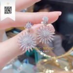 Bông Tai Kim Cương B15914 Kim Cương Giá Tốt