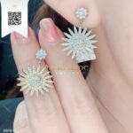 Bông Tai Kim Cương B15914 Trần Dương Daimond Long Ngọc Luxury