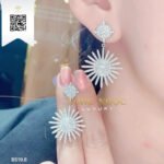 Bông Tai Kim Cương B1598 Kim Cương Giá Tốt