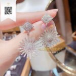 Bông Tai Kim Cương B1598 Trần Dương Daimond Long Ngọc Luxury