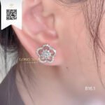 Bông Tai Kim Cương B161 Trần Dương Daimond Long Ngọc Luxury