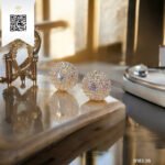 Bông Tai Kim Cương B16216 Long Ngọc luxury
