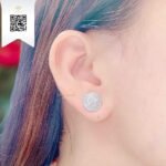 Bông Tai Kim Cương B16222 Dương Trần Daimond