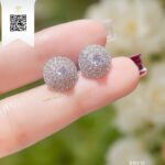 Bông Tai Kim Cương B16222 Trần Dương Daimond Long Ngọc Luxury