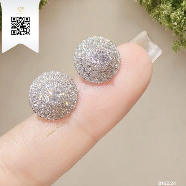Bông Tai Kim Cương B16224 Dương Trần Daimond
