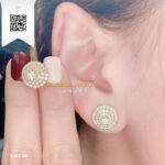 Bông Tai Kim Cương B16226 Kim Cương Giá Tốt