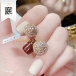 Bông Tai Kim Cương B16226 Long Ngọc luxury