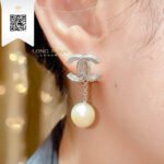 Bông Tai Kim Cương B16735 Kim Cương Giá Tốt