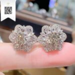 Bông Tai Kim Cương B16830 Trần Dương Daimond Long Ngọc Luxury