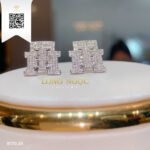 Bông Tai Kim Cương B17035 Kim Cương Giá Tốt