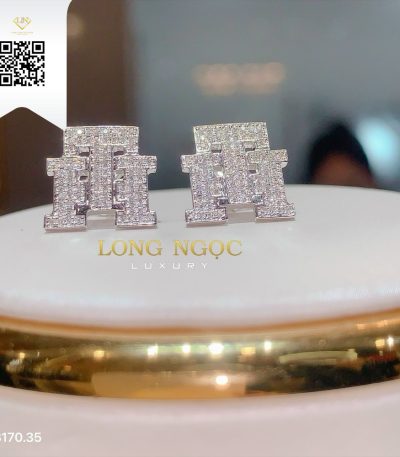 Bông Tai Kim Cương B17035 Kim Cương Giá Tốt