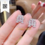 Bông Tai Kim Cương B17035 Trần Dương Daimond Long Ngọc Luxury