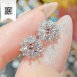 Bông Tai Kim Cương B17454 Kim Cương Giá Tốt
