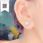 Bông Tai Kim Cương B17454 Trần Dương Daimond Long Ngọc Luxury